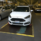 This is my car, in case it isn’t obvious among all the white, rental-spec, hatchback Ford Focuses that might be parked there.